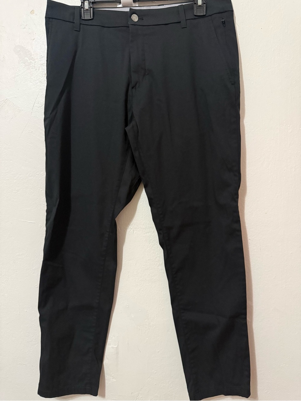 Birddogs Pants Slim Fit Performance Stretch 34x30 Black Chino Boomstick
